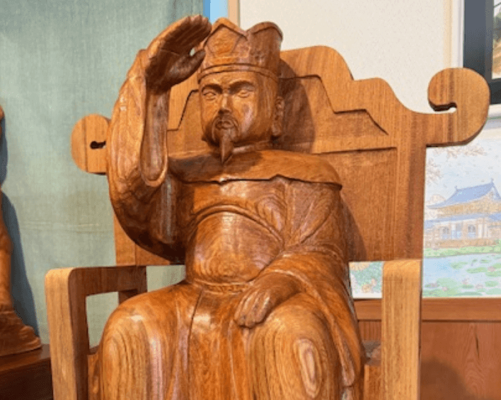 大権修利菩薩像